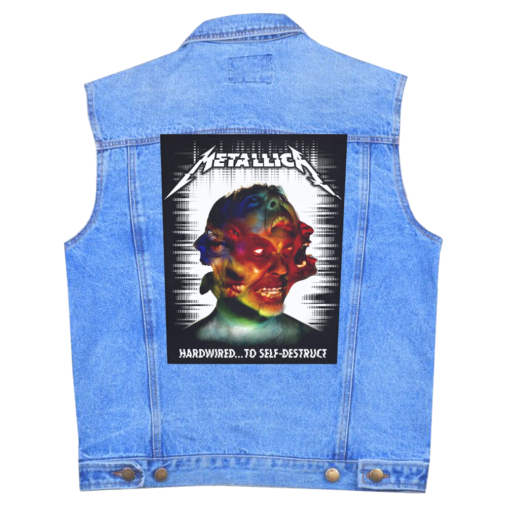 Нашивка наспинна катана METALLICA - HARDWIRED TO SELF DESTRUCT (olbp-066)