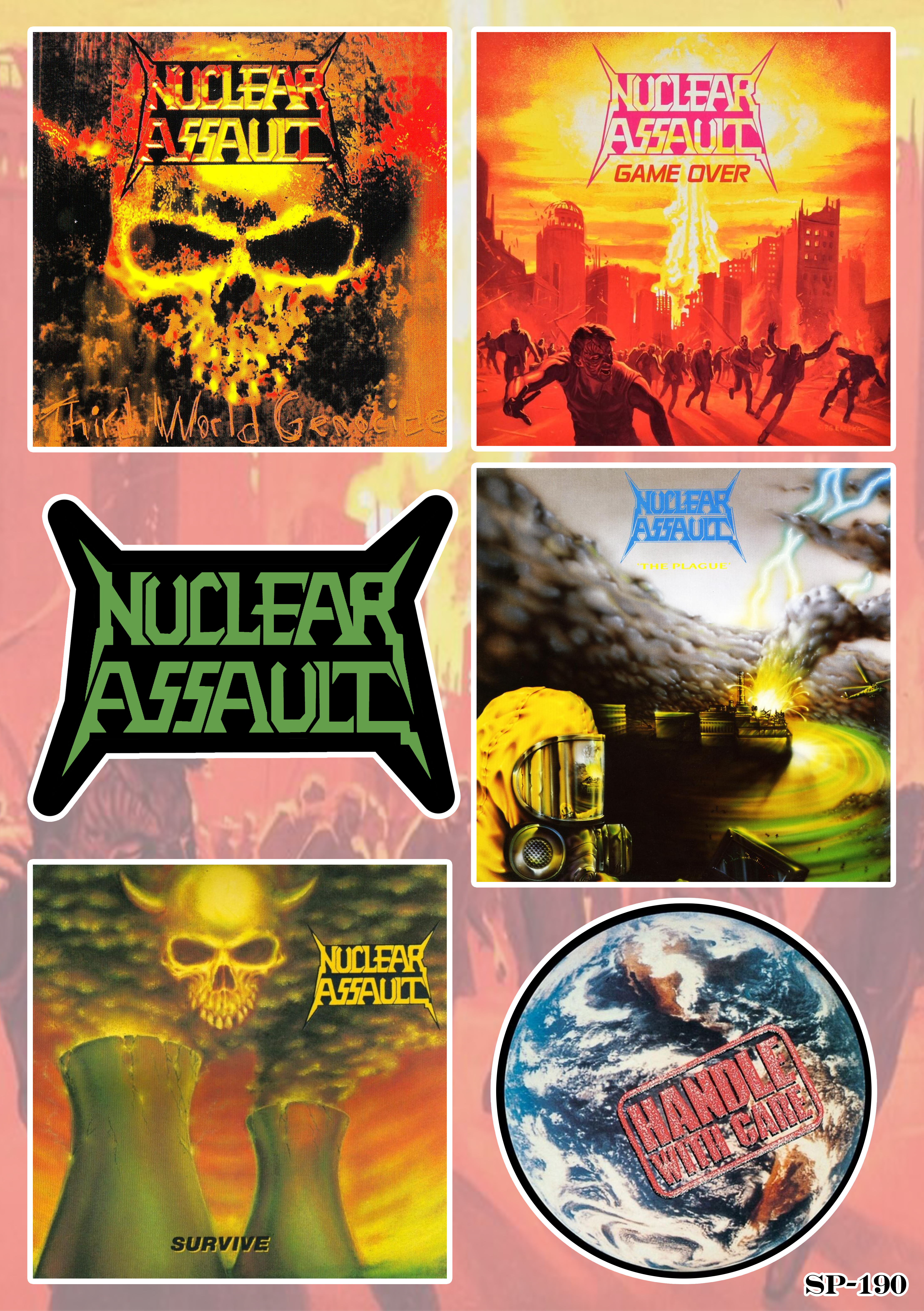 Стікерпак Nuclear Assault SP-190 Стікерпак Nuclear Assault SP-190