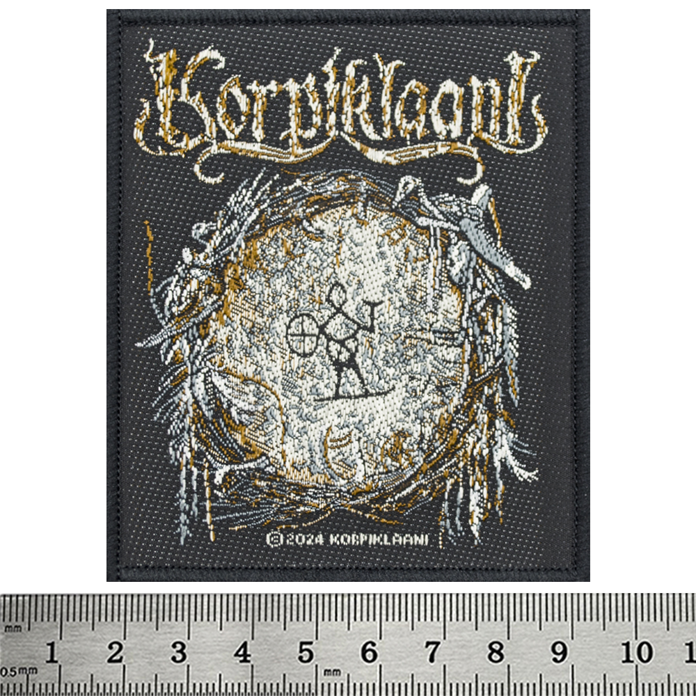 Нашивка ткана KORPIKLAANI - RANKARUMPU (ofp-268)