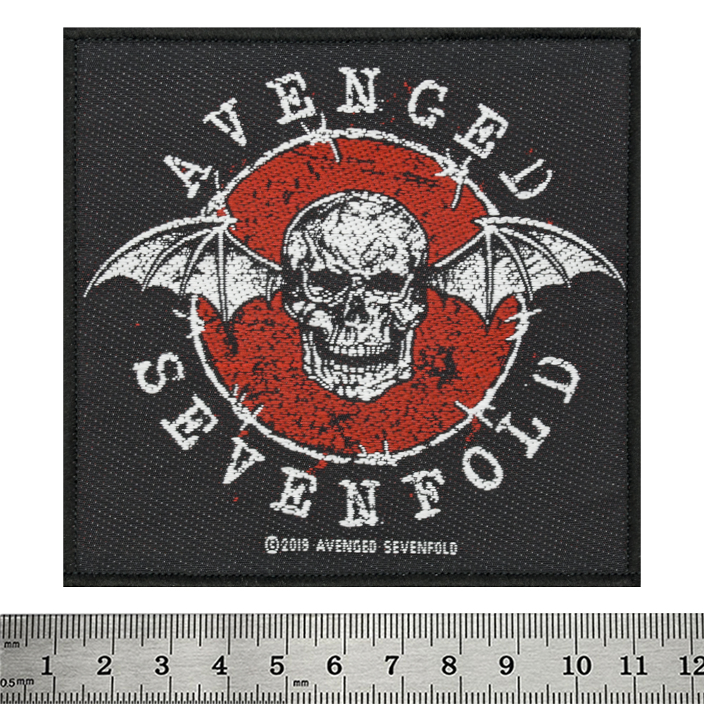 Нашивка ткана AVENGED SEVENFOLD - DISTRESSED SKULL (ofp-330) Нашивка ткана AVENGED SEVENFOLD - DISTRESSED SKULL (ofp-330)