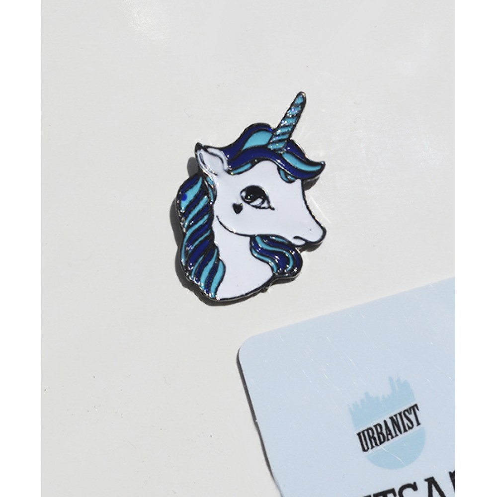 Металевий пін (upn-015) Unicorn Blue Металевий пін (upn-015) Unicorn Blue