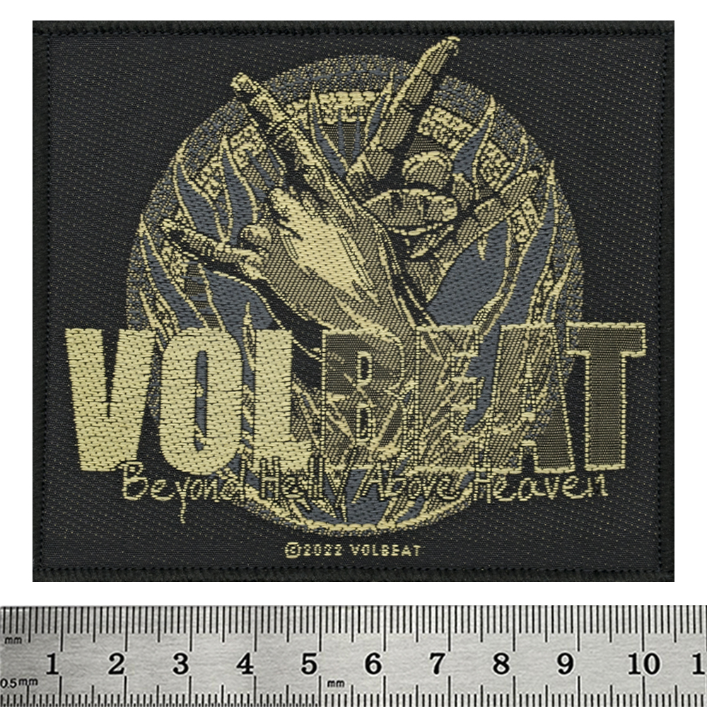 Нашивка ткана VOLBEAT - BEYOND HELL (ofp-322)
