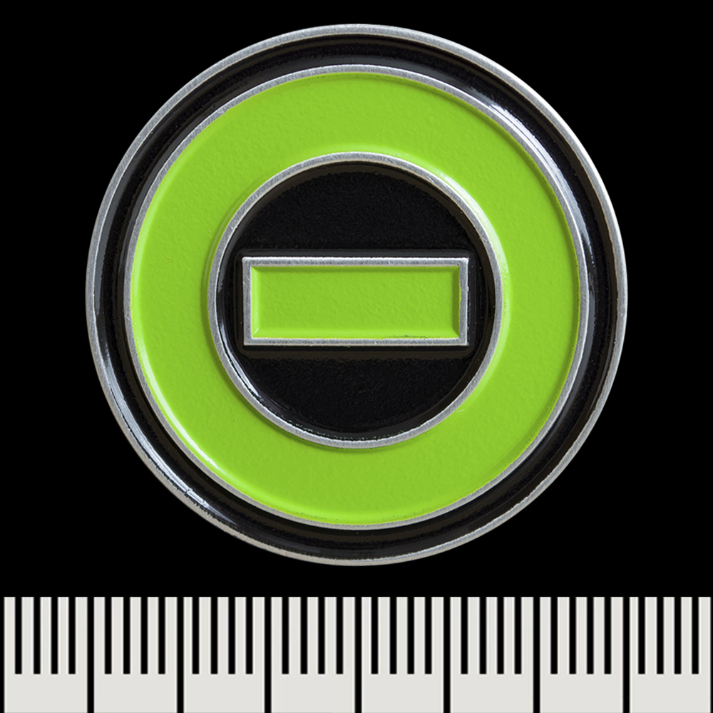 Пін TYPE O NEGATIVE - NEGATIVE SYMBOL (pnol-027)