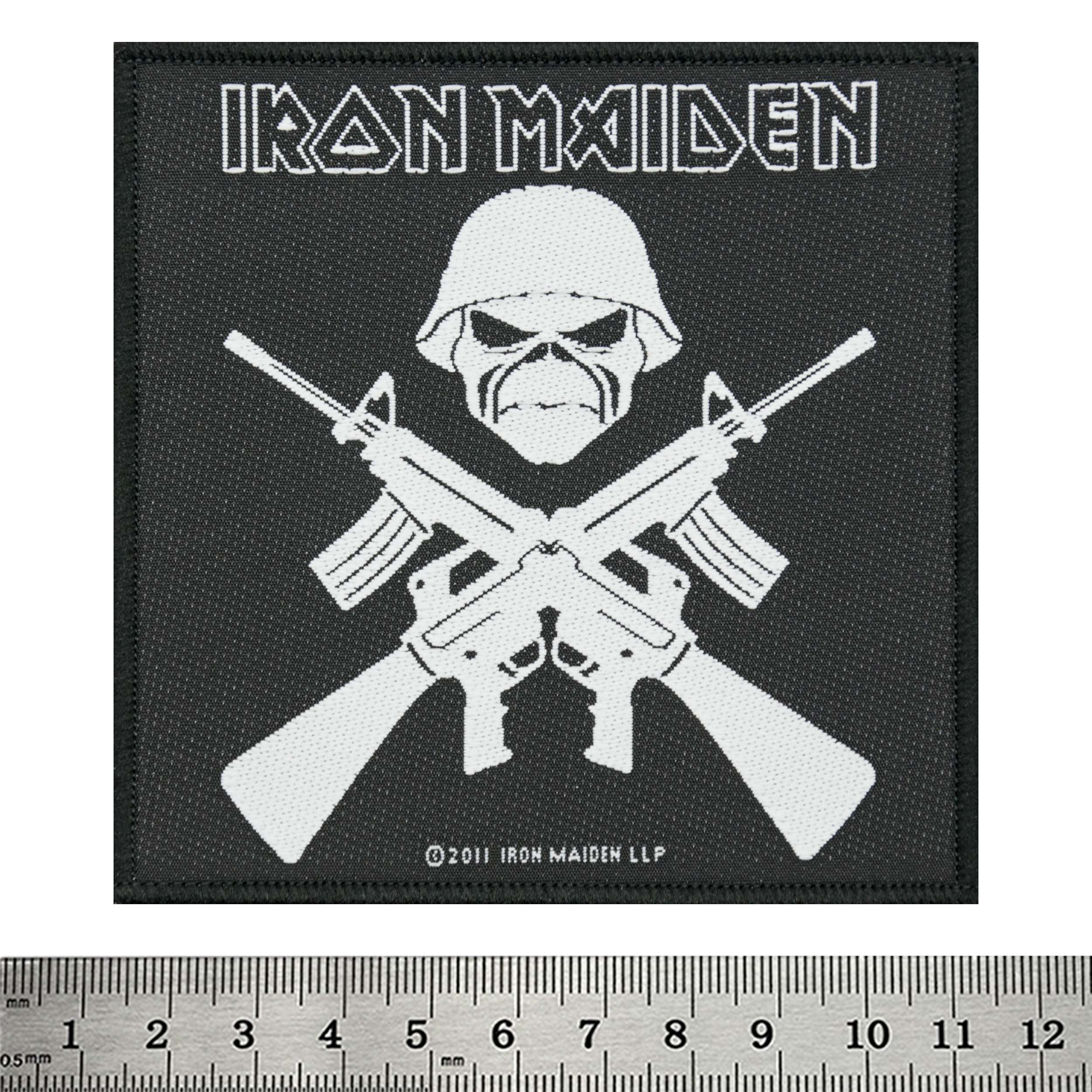 Нашивка ткана IRON MAIDEN - A MATTER OF LIFE AND DEATH (ofp-374)