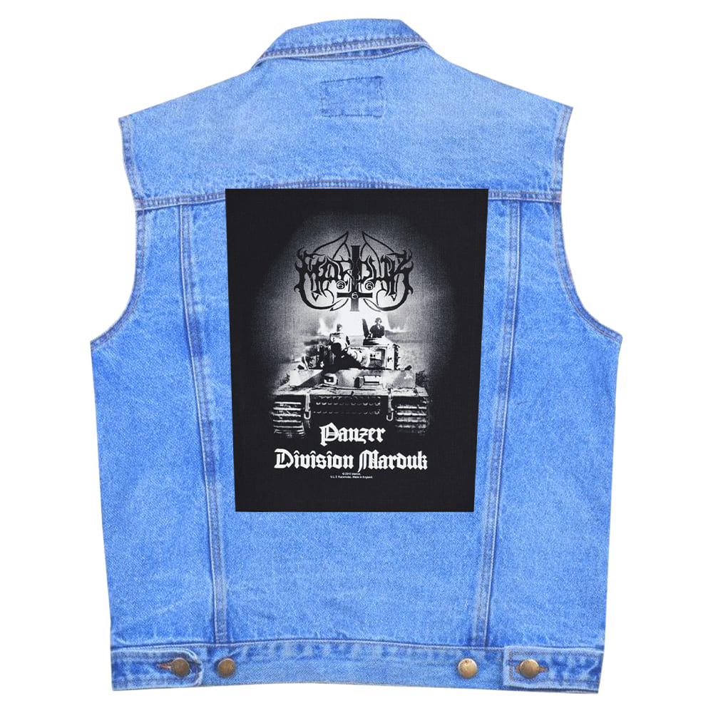 Нашивка наспинна катана Marduk "Panzer Division Marduk" (olbp-007)