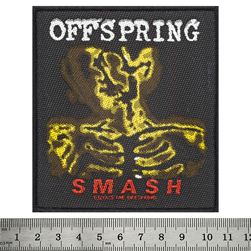 Нашивка ткана THE OFFSPRING - SMASH (ofp-308) Нашивка ткана THE OFFSPRING - SMASH (ofp-308)