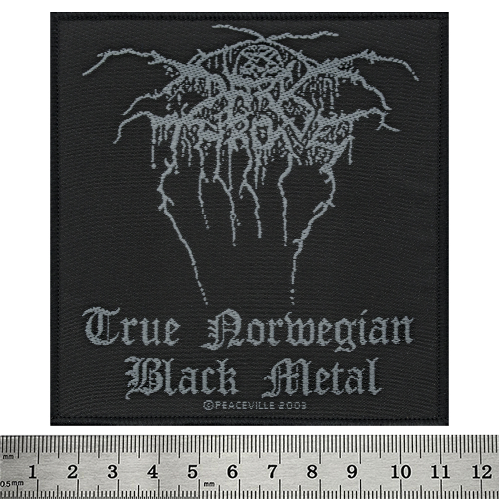 Нашивка ткана DARKTHRONE - TRUE NORWEGIAN BLACK (ofp-106)