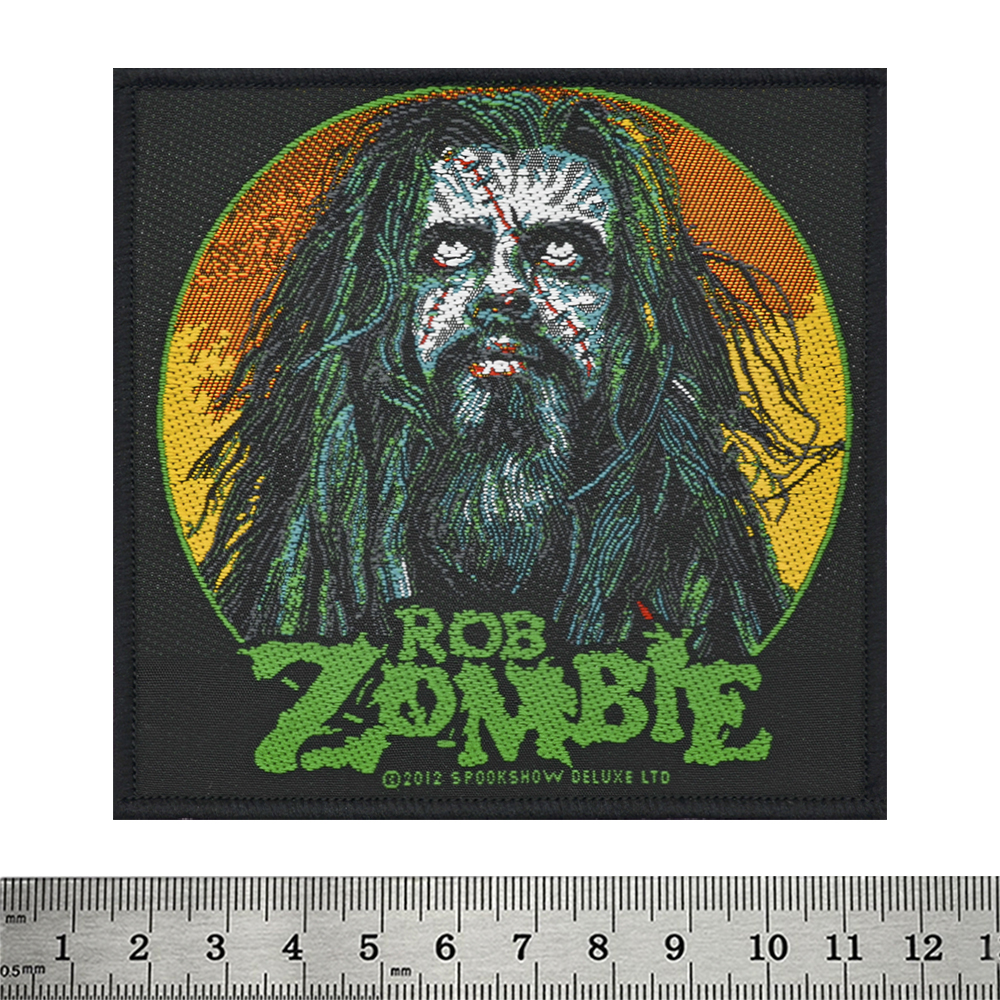 Нашивка ткана ROB ZOMBIE - ZOMBIE FACE (ofp-072)
