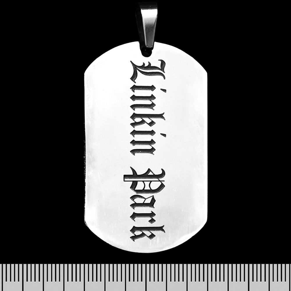 Кулон Linkin Park (blackletter) (ptsb-054) жетон