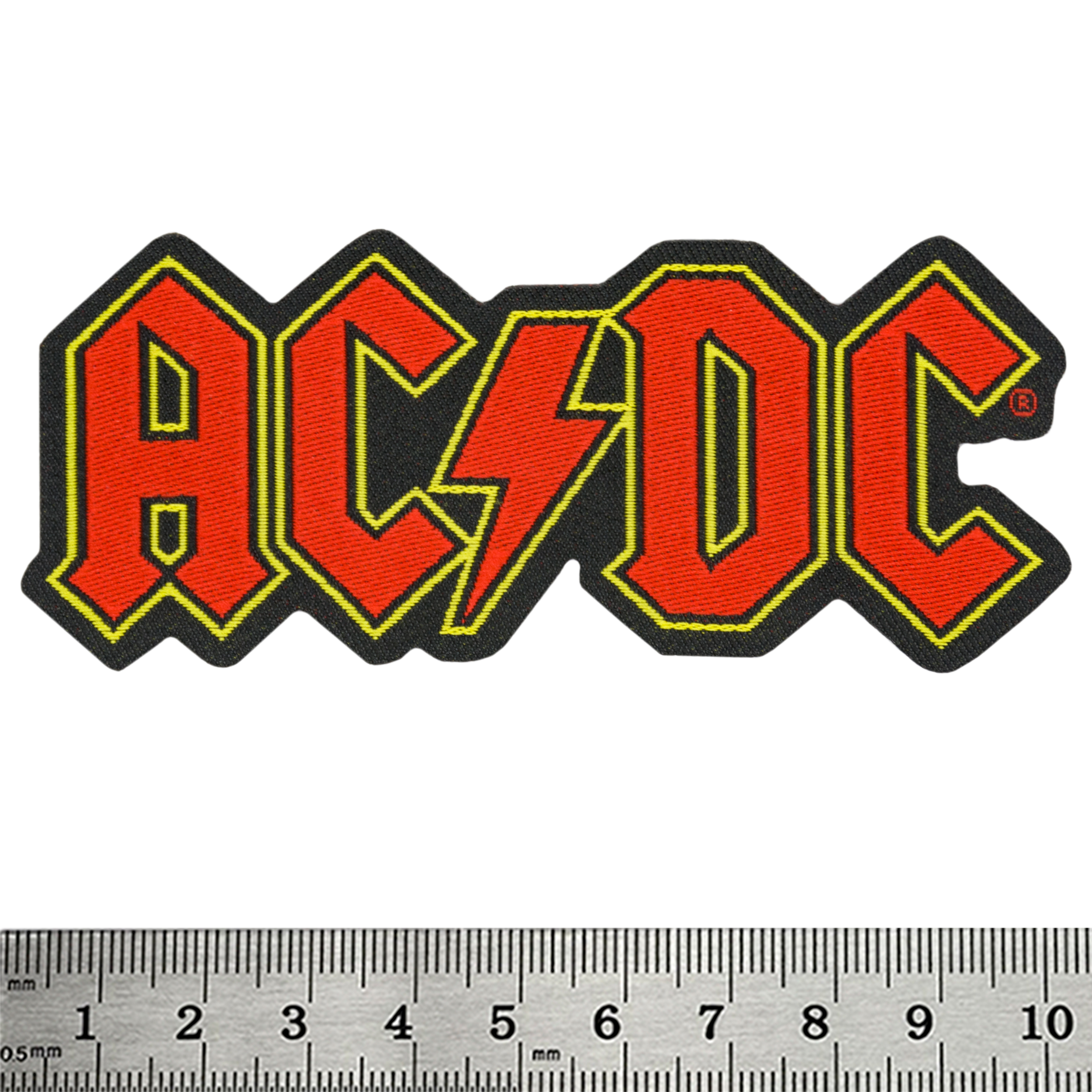 Нашивка ткана AC/DC - LOGO CUT-OUT (ofp-384)