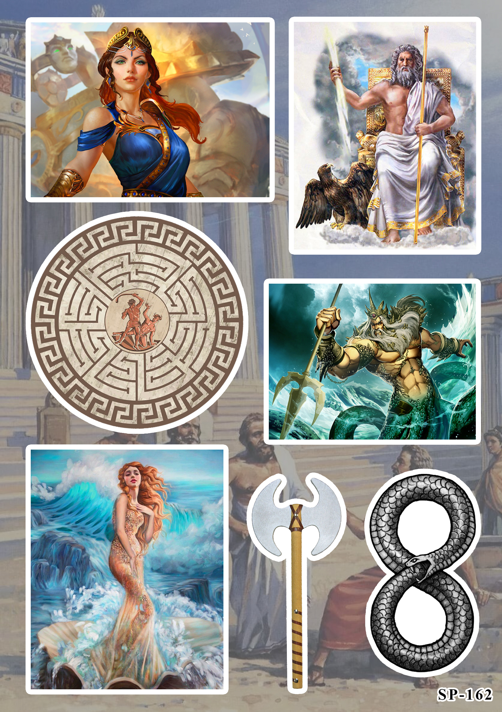 Стікерпак Міфологія Стародавньої Греції SP-162