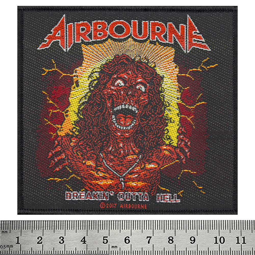 Нашивка ткана AIRBOURNE - BREAKIN' OUTTA HELL (ofp-237) Нашивка ткана AIRBOURNE - BREAKIN' OUTTA HELL (ofp-237)