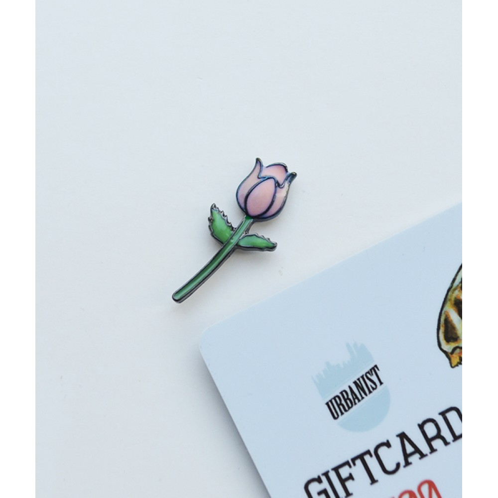 Металевий пін (upn-080) Троянда