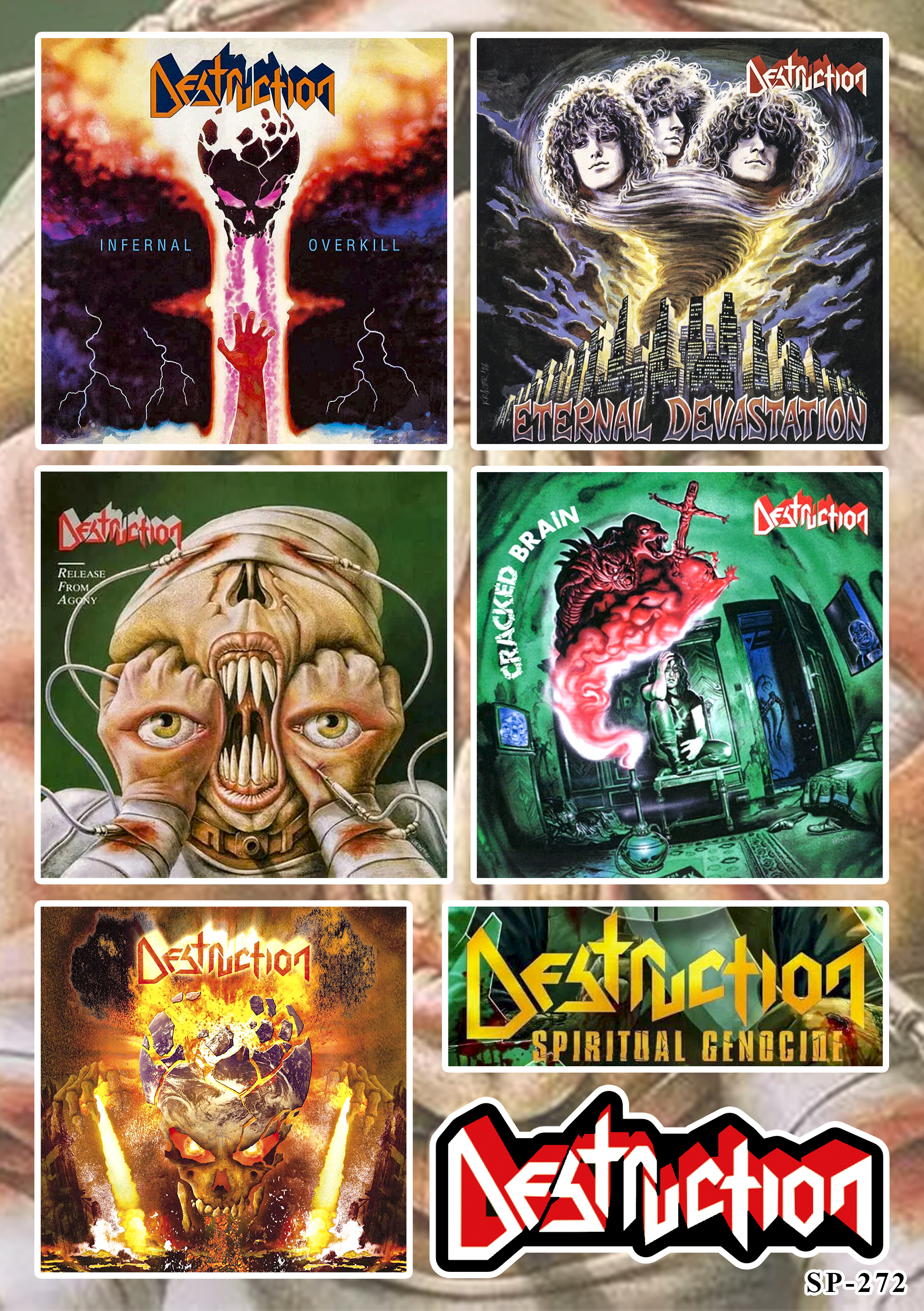 Стікерпак Destruction SP-272 Стікерпак Destruction SP-272