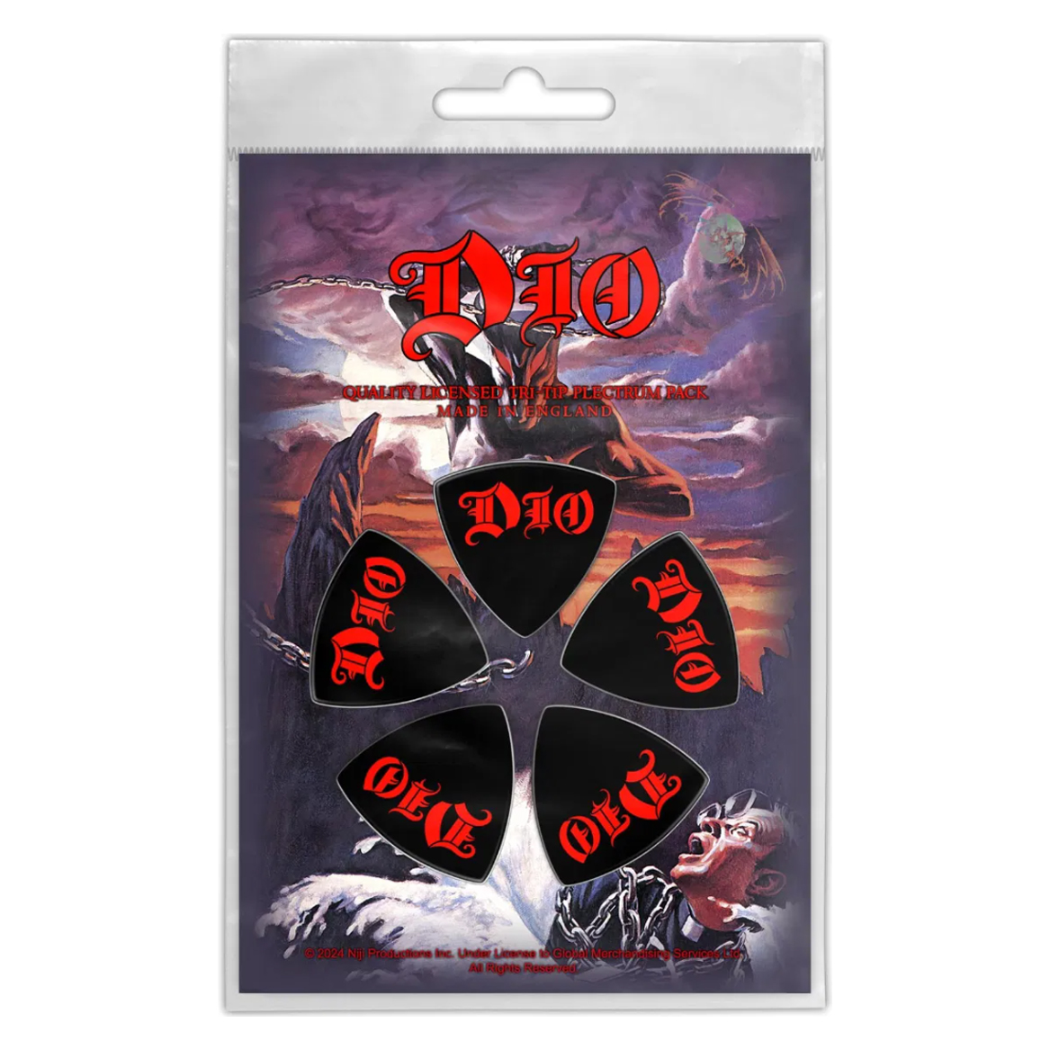 Подарунковий набір медіаторів DIO - HOLY DIVER (mol-059) Подарунковий набір медіаторів DIO - HOLY DIVER (mol-059)