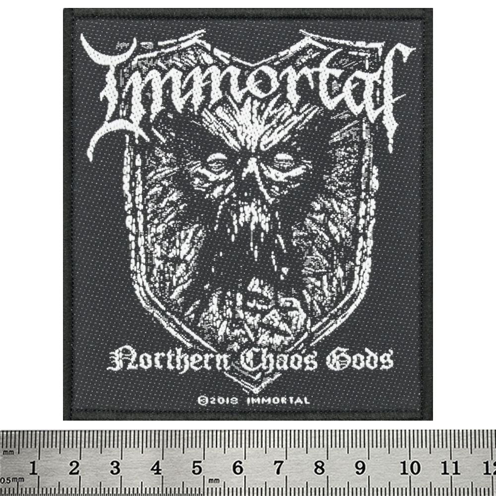 Нашивка ткана IMMORTAL - NORTHERN CHAOS GODS (ofp-341)