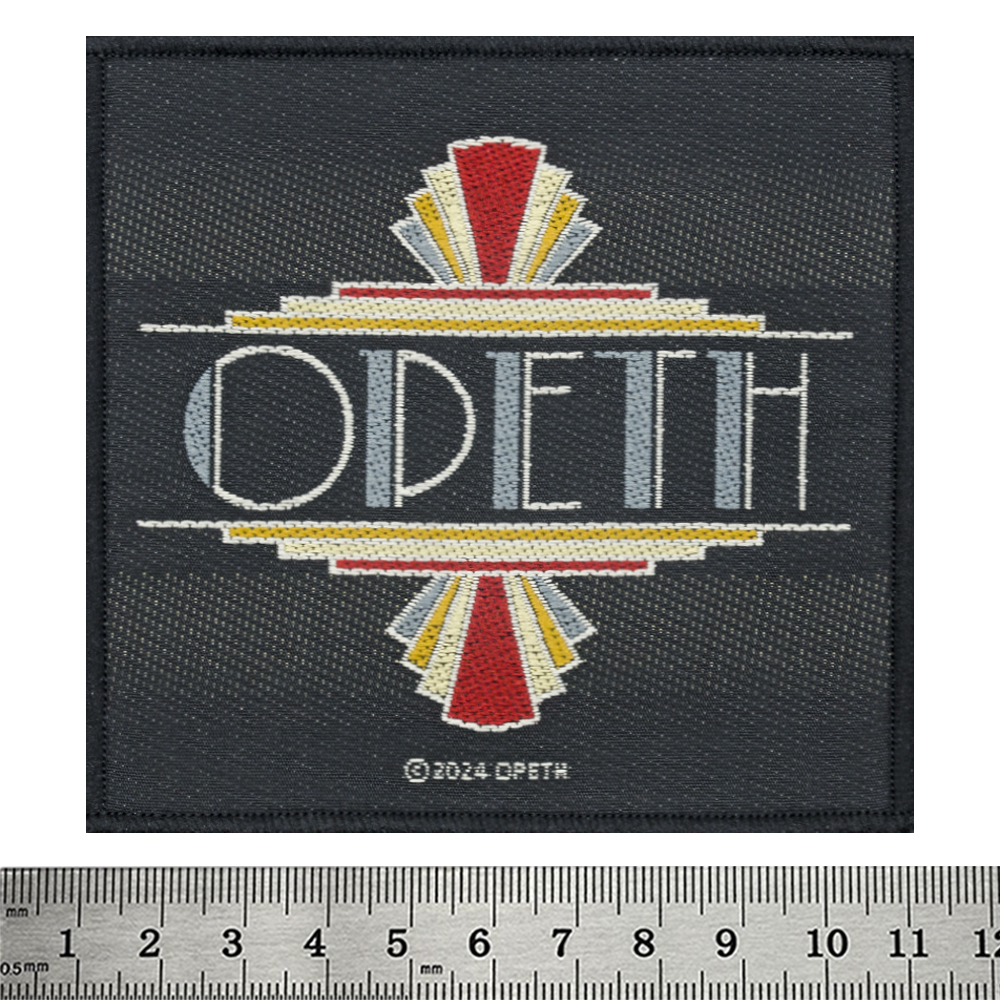 Нашивка ткана OPETH - ART DECO LOGO (ofp-342)