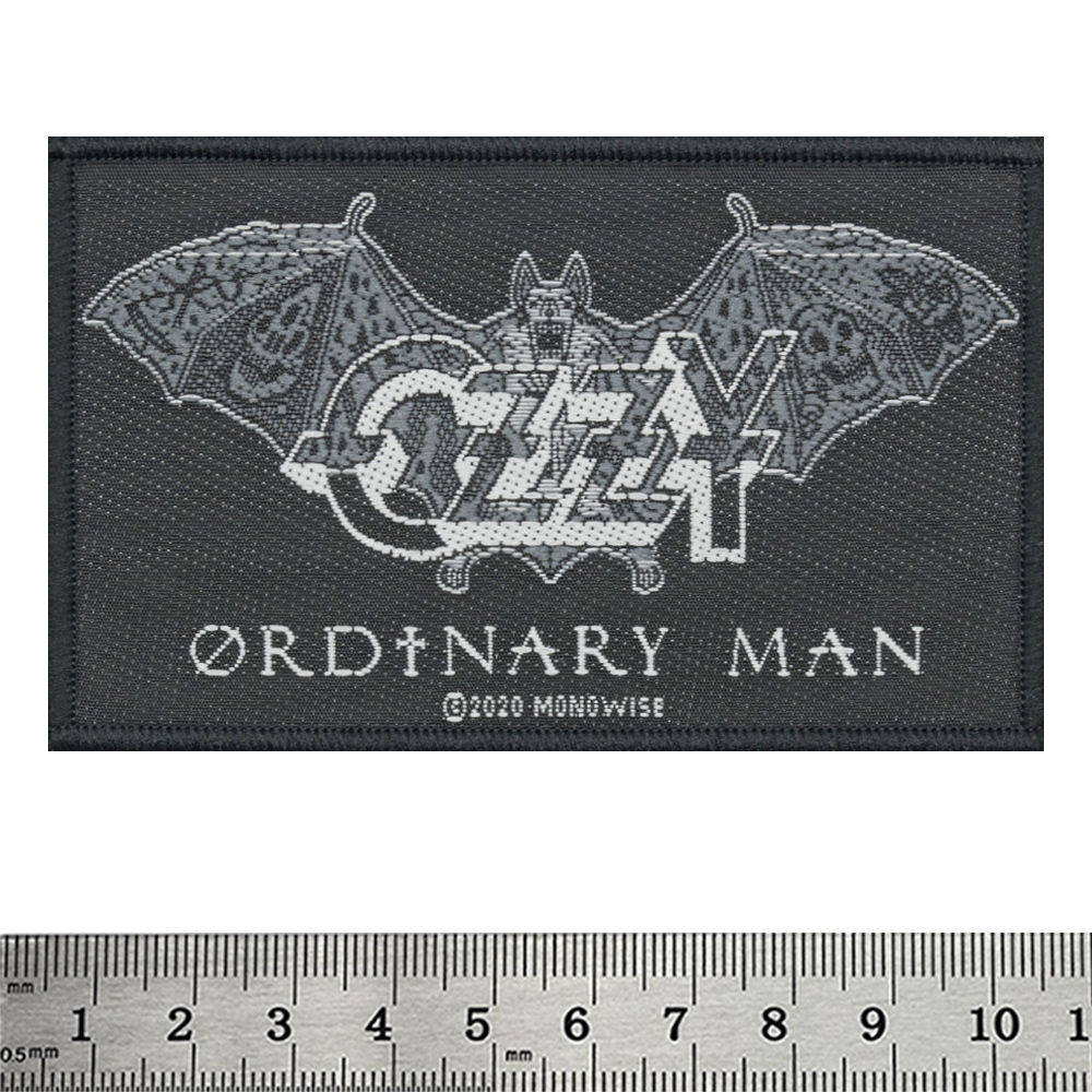 Нашивка ткана OZZY OSBOURNE - ORDINARY MAN (ofp-214)