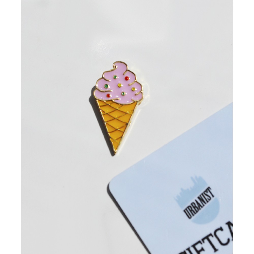 Металевий пін (upn-060) Ice cream Cone Металевий пін (upn-060) Ice cream Cone