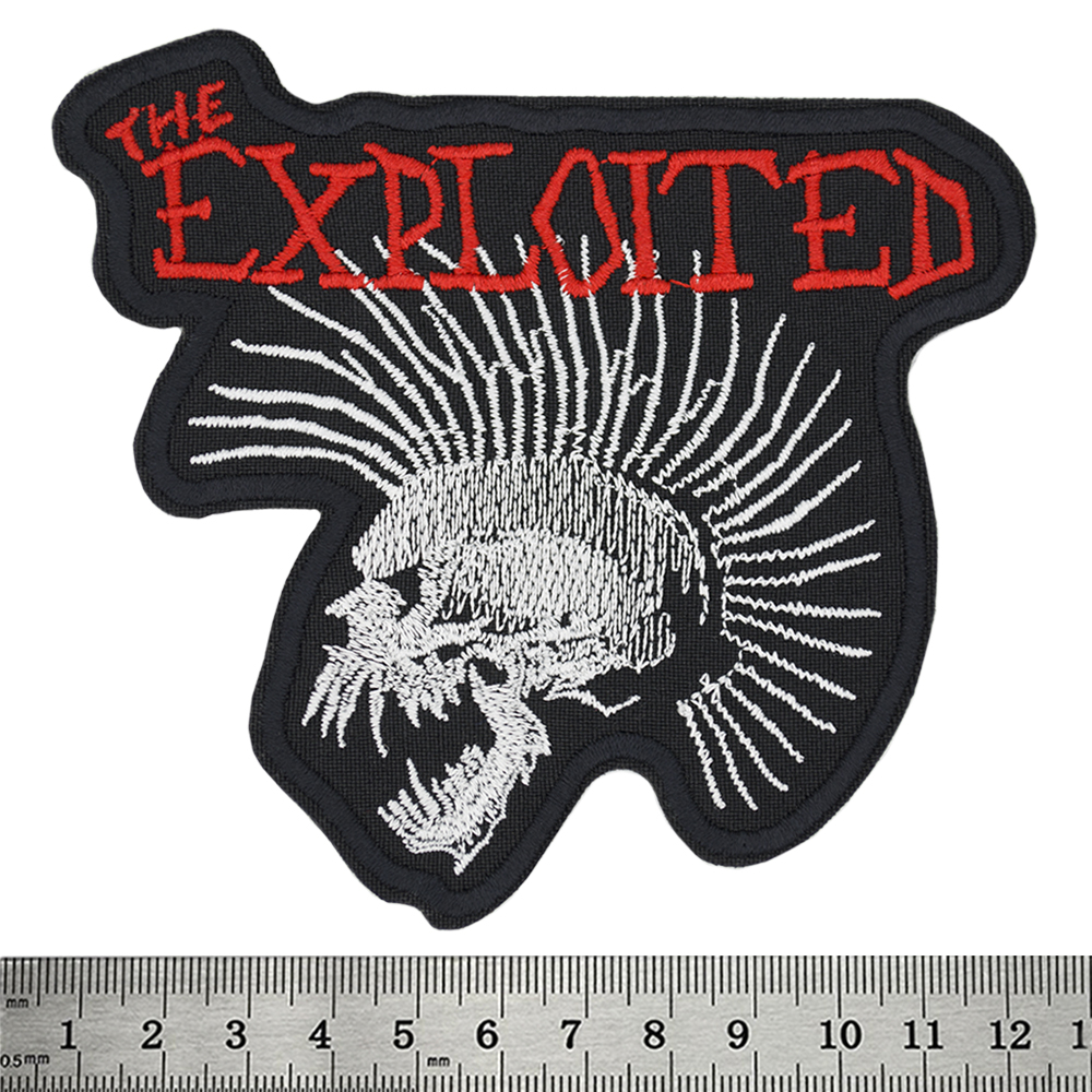 Нашивка The Exploited "Beat The Bastards" фигурная