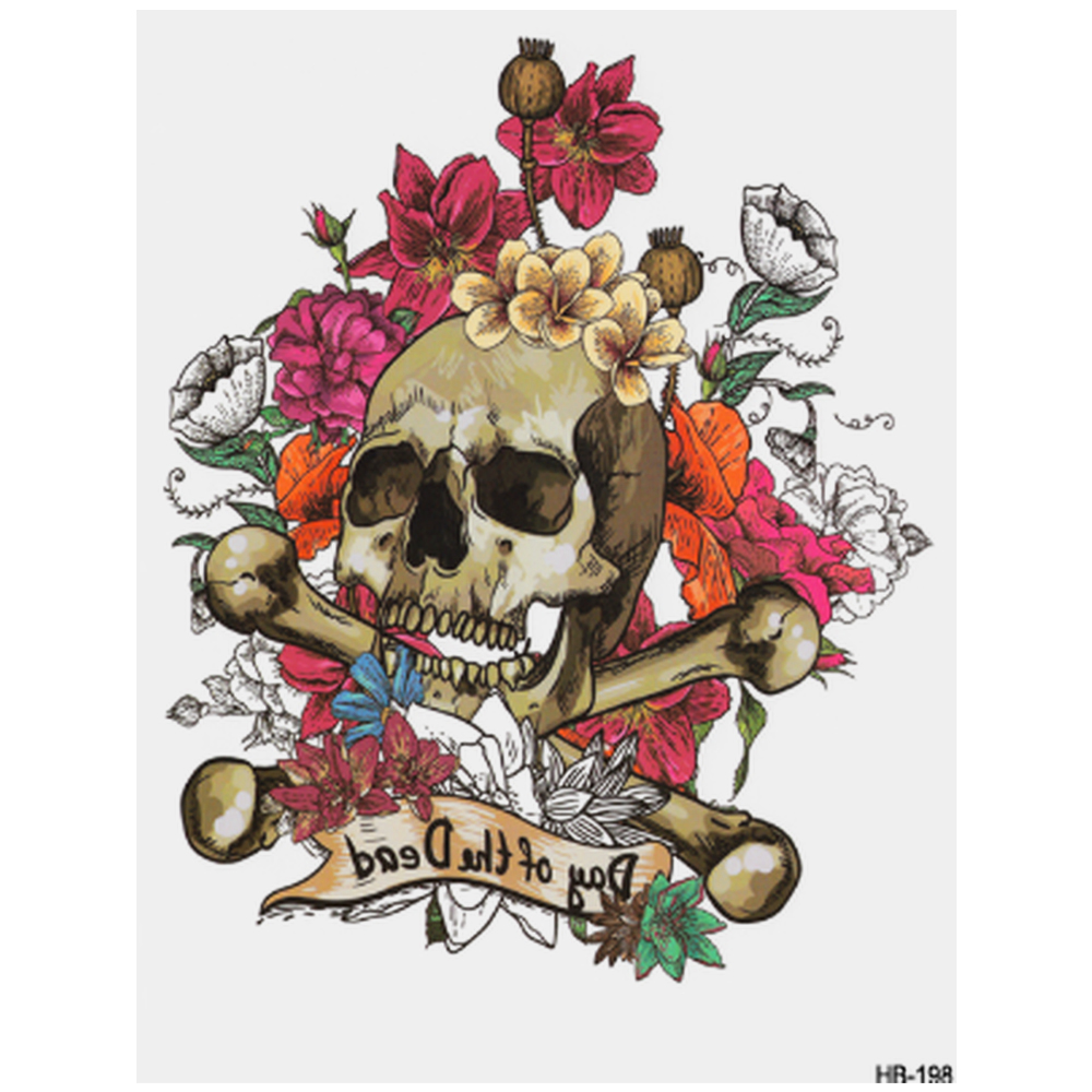 Тимчасова тату Day of the Dead (HB-198, 21x15 см)