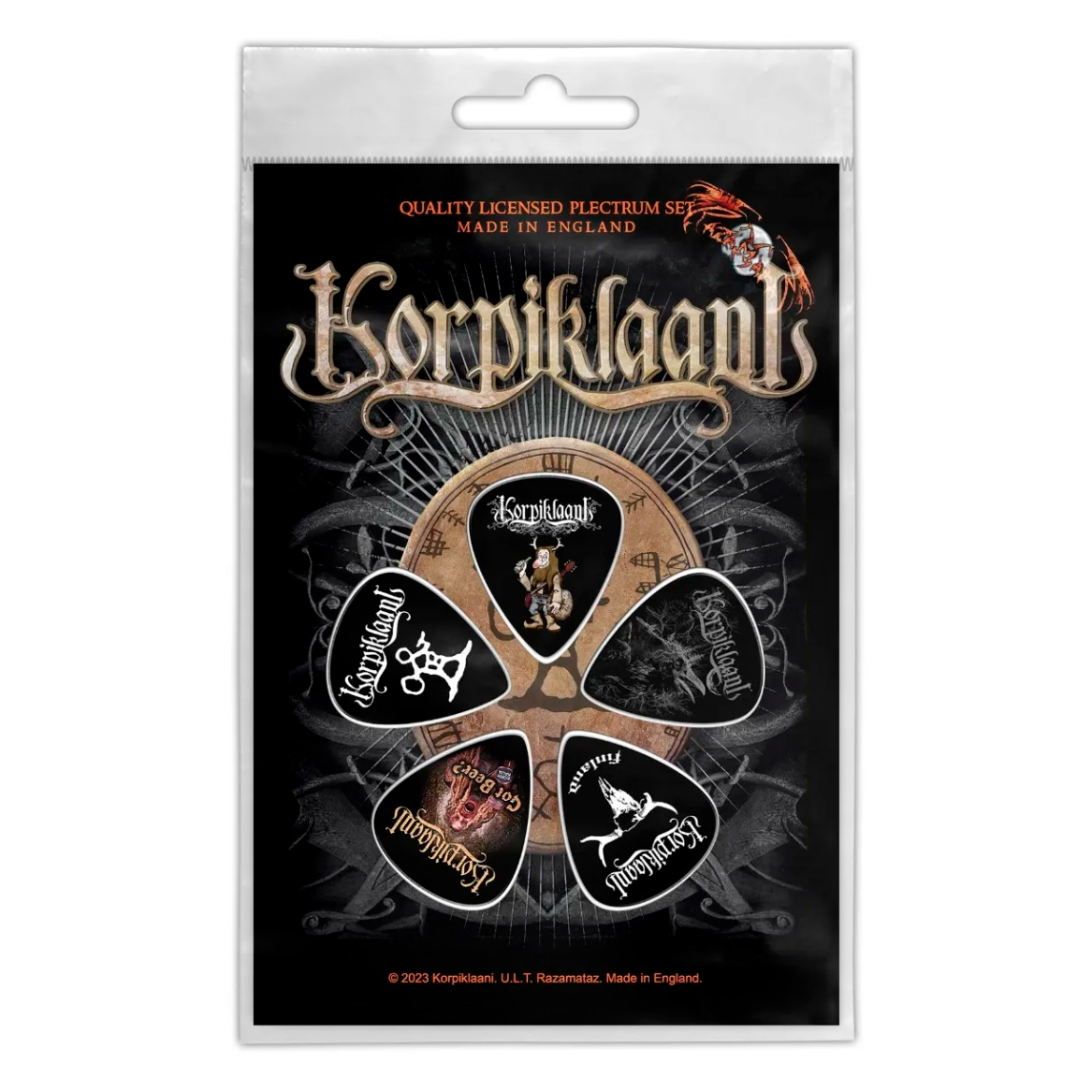 Подарунковий набір медіаторів   KORPIKLAANI - SHAMAN DRUM (mol-033)