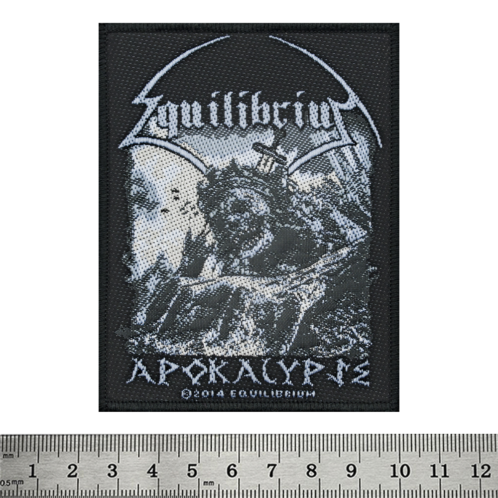 Нашивка ткана EQUILIBRIUM - APOKALYPSE (ofp-110) Нашивка ткана EQUILIBRIUM - APOKALYPSE (ofp-110)