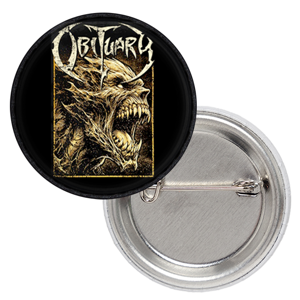 Значок Obituary (Torn Apart)