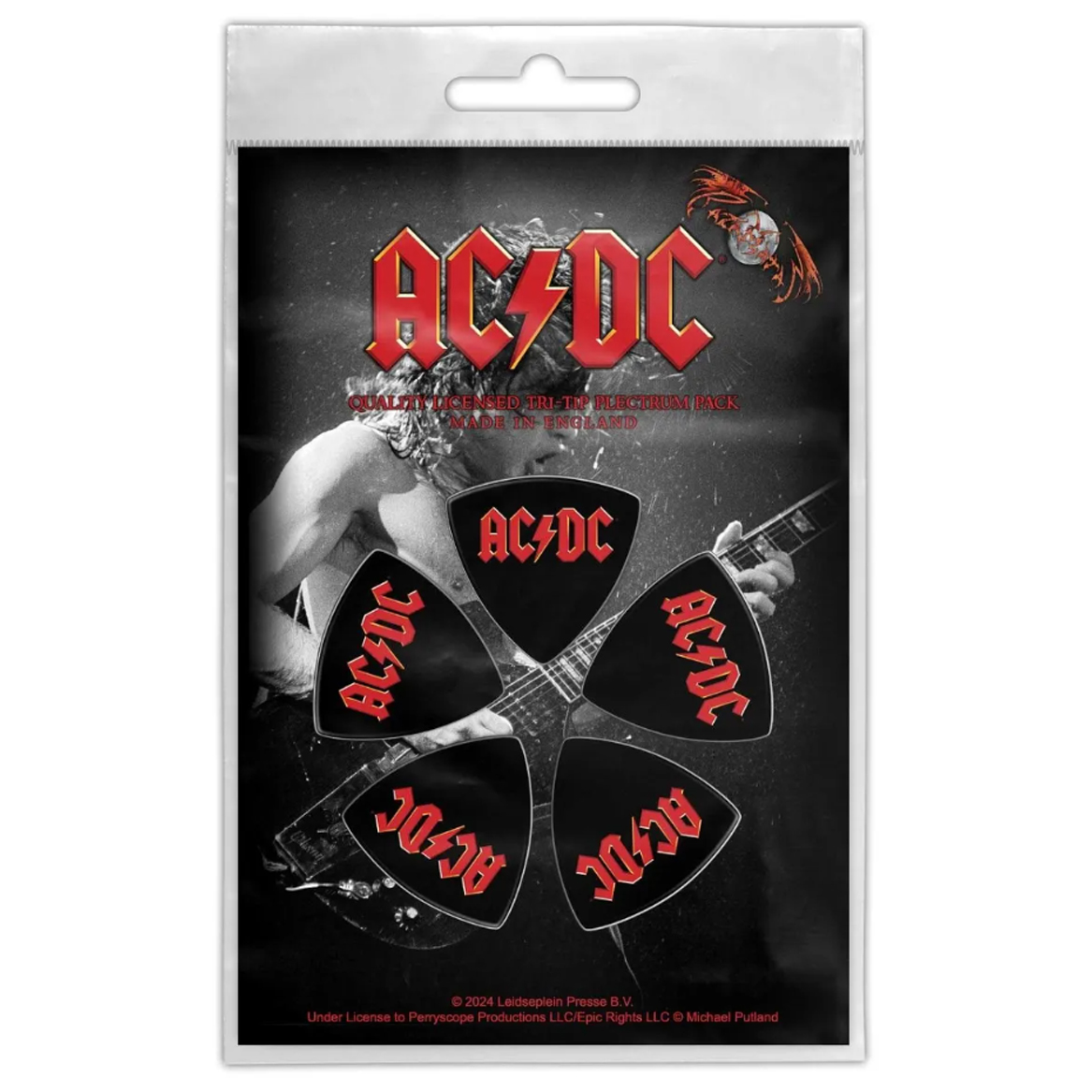 Подарунковий набір медіаторів AC/DC - LOGO (mol-049)