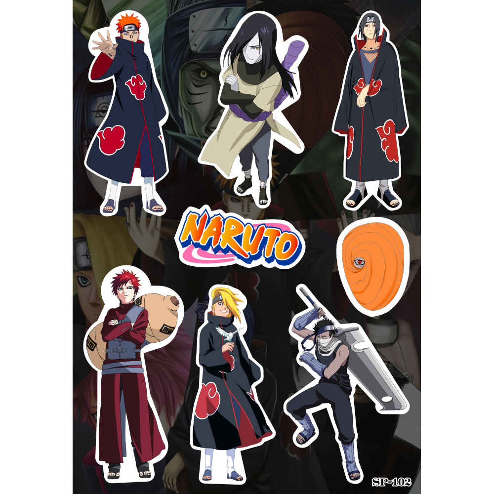 Стикерпак Naruto (villains) SP-102
