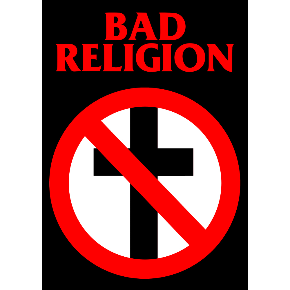 Плакат Bad Religion (Stop Cross)