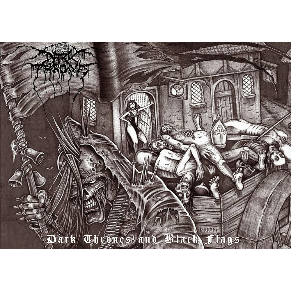 Плакат Darkthrone (Dark Thrones and Black Flags) Плакат Darkthrone (Dark Thrones and Black Flags)