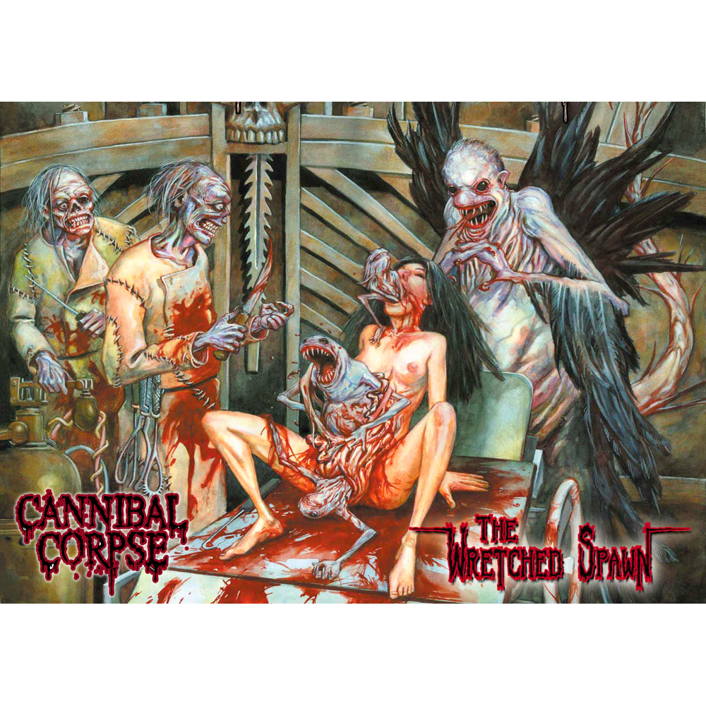 Плакат Cannibal Corpse (The Wretched Spawn)