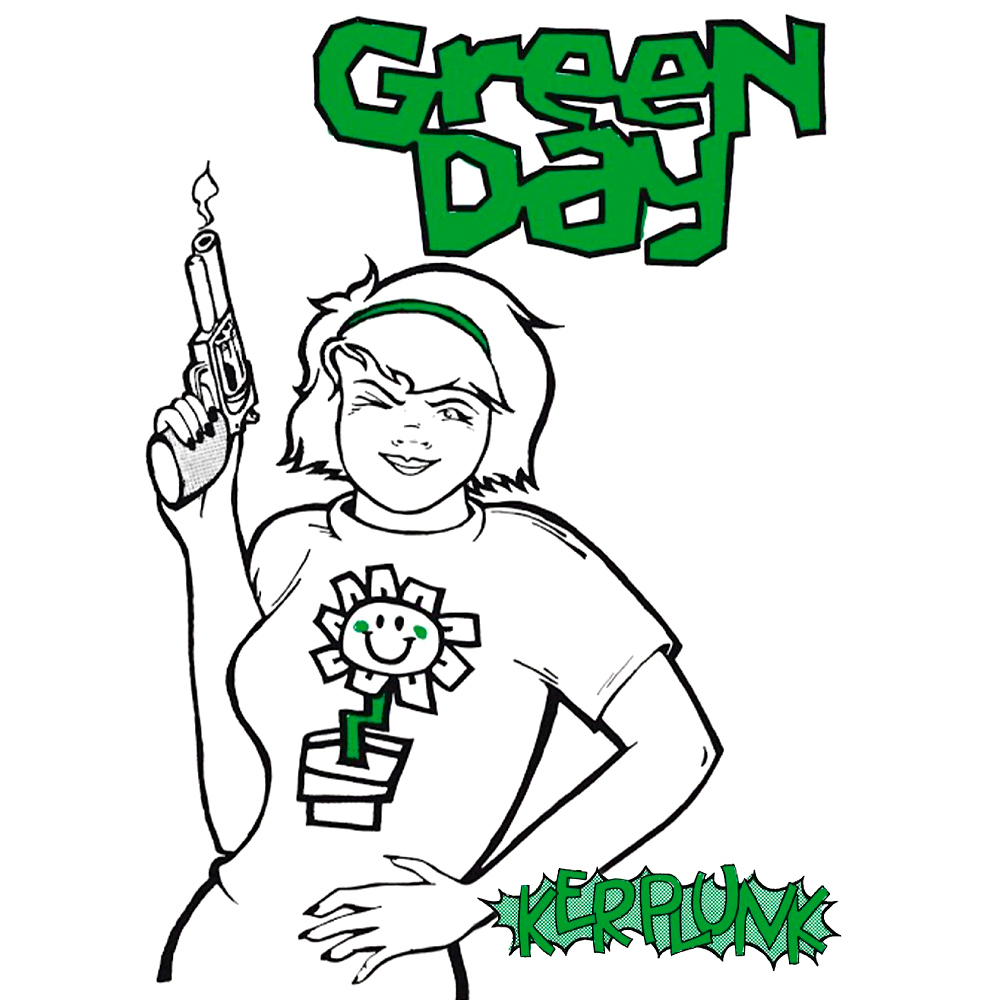 Плакат Green Day (Kerplunk)