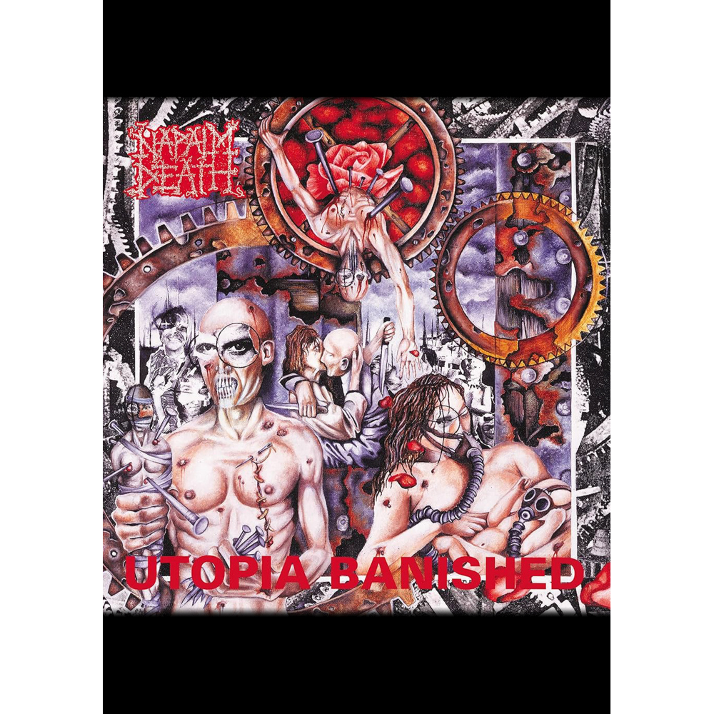 Плакат Napalm Death (Utopia Banished) Плакат Napalm Death (Utopia Banished)
