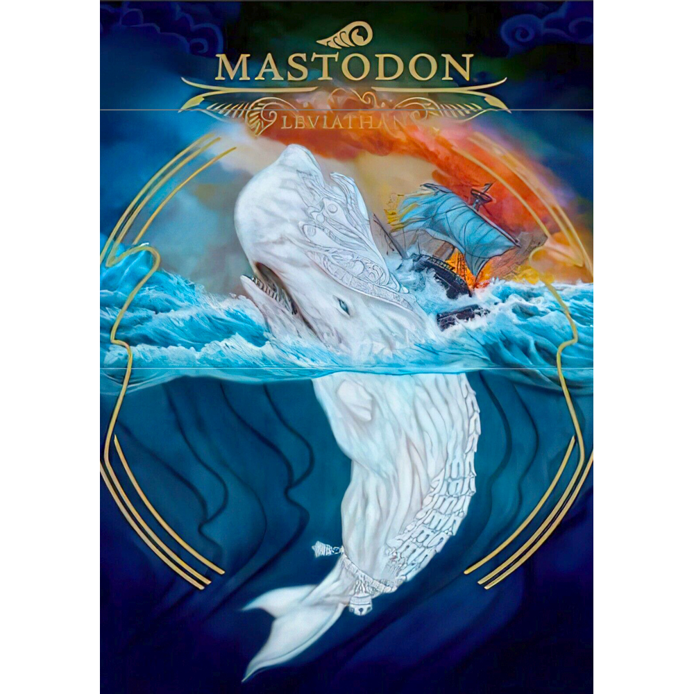 Плакат Mastodon (Leviathan)