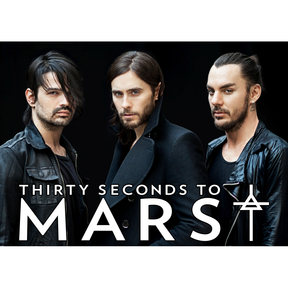 Плакат 30 Thirty Seconds To Mars (band) Плакат 30 Thirty Seconds To Mars (band)