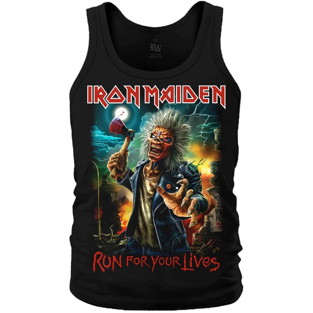Майка Iron Maiden "Run For Your Lives"
