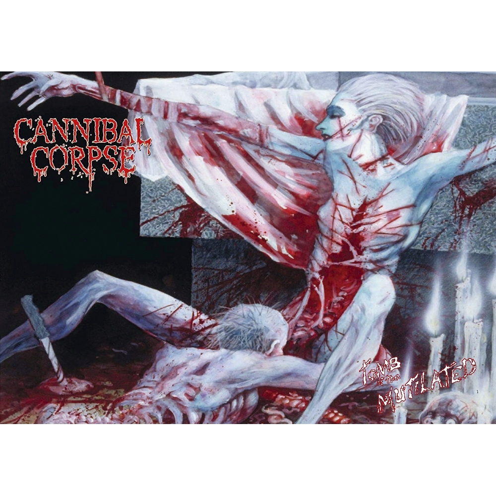 Плакат Cannibal Corpse "Tomb Of The Mutilated" Плакат Cannibal Corpse "Tomb Of The Mutilated"