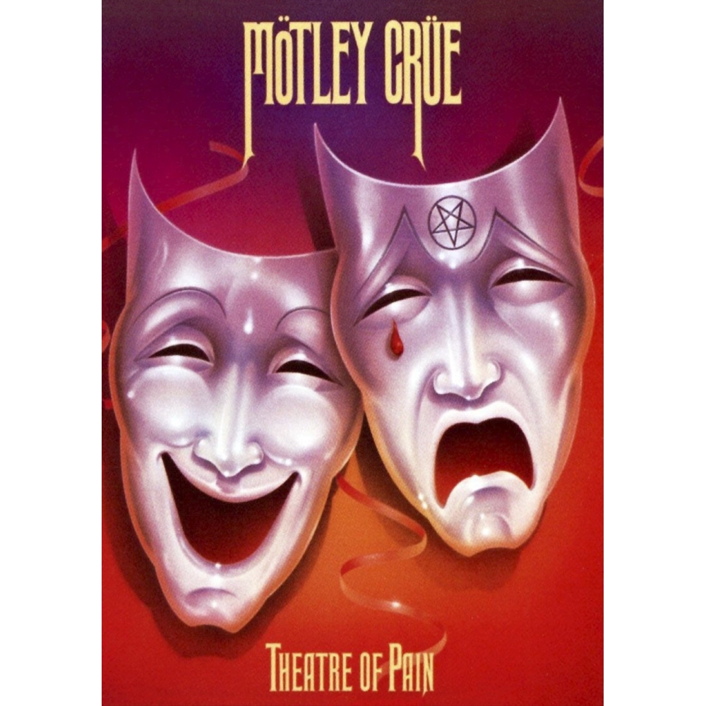 Плакат Motley Crue "Theatre of Pain"