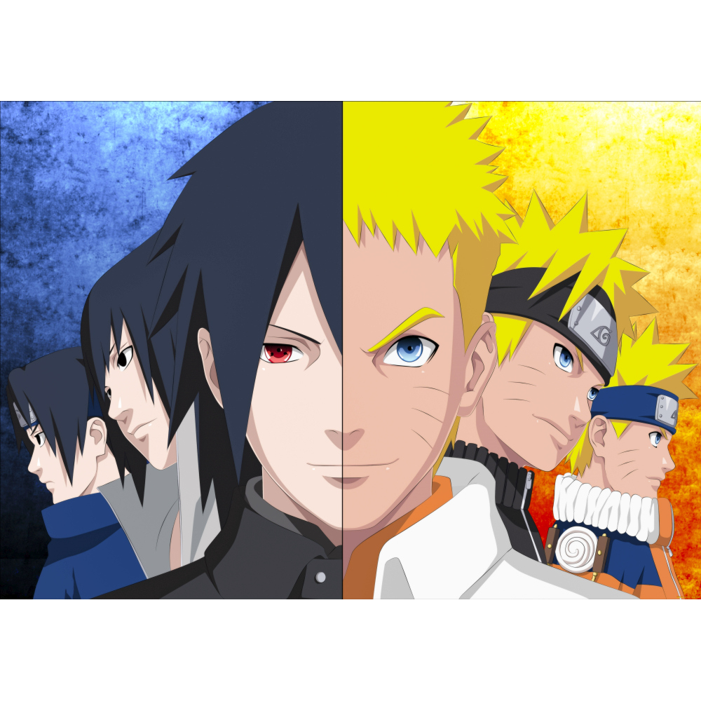 Плакат Naruto (Саске и Наруто) Плакат Naruto (Саске и Наруто)