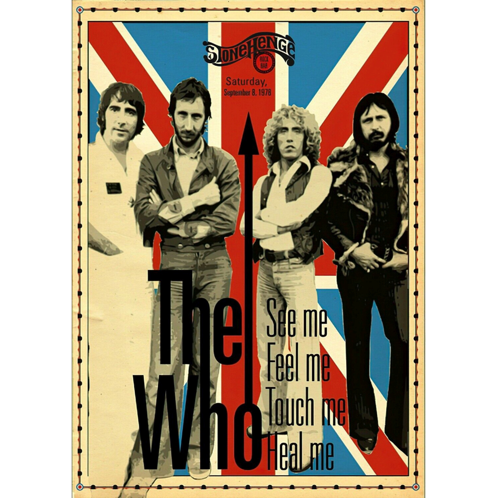 Плакат The Who (band)
