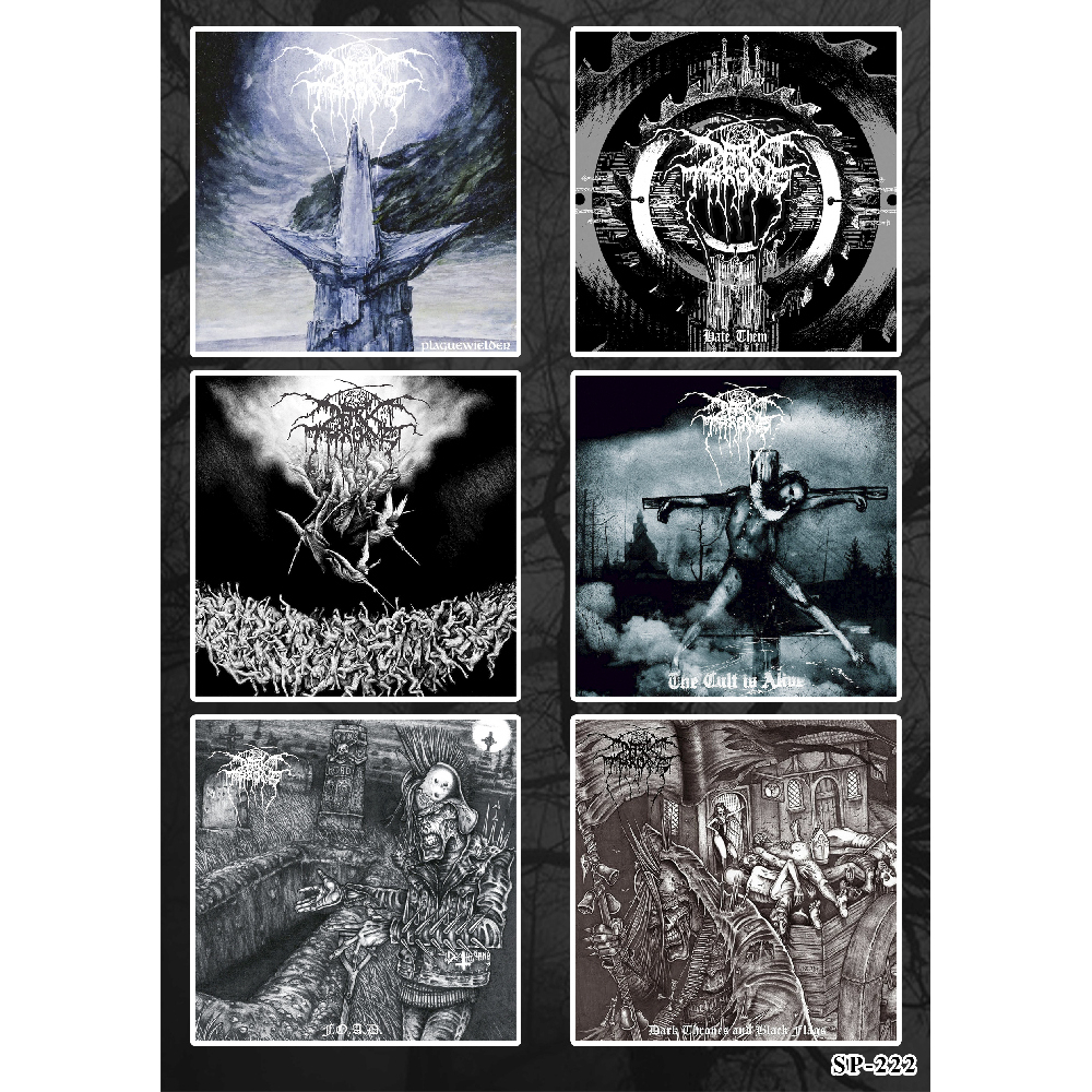 Стікерпак Darkthrone (album covers 2) SP-222