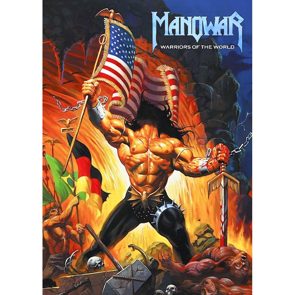 Плакат Manowar "Warriors of the World" Плакат Manowar "Warriors of the World"