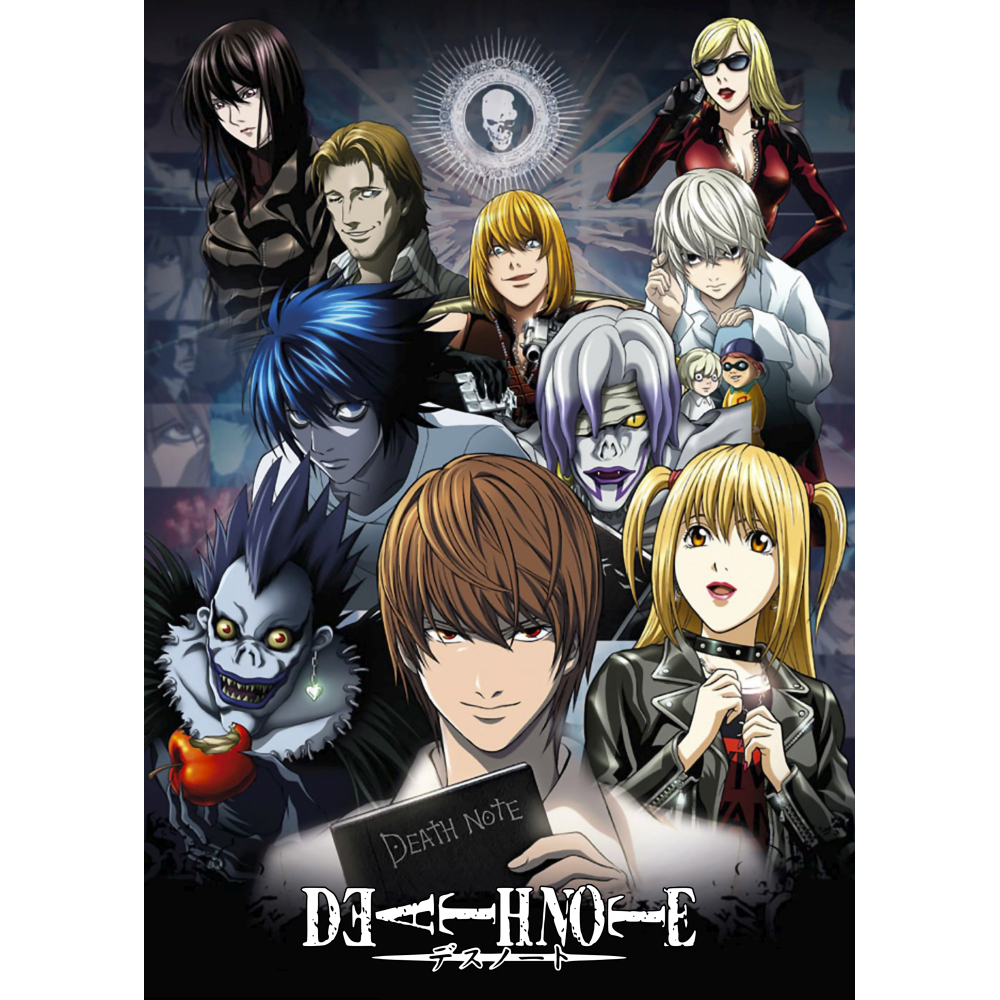 Плакат Death Note (characters) Плакат Death Note (characters)