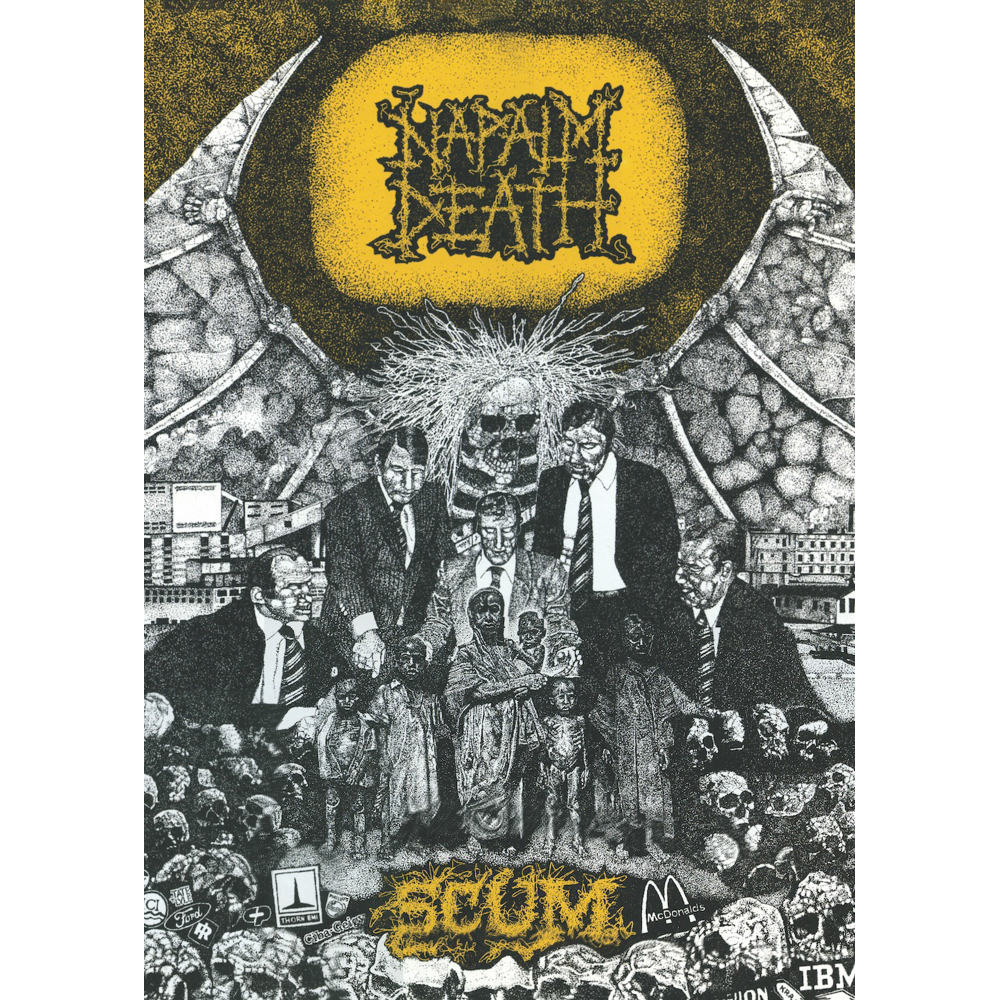Плакат Napalm Death (Scum)
