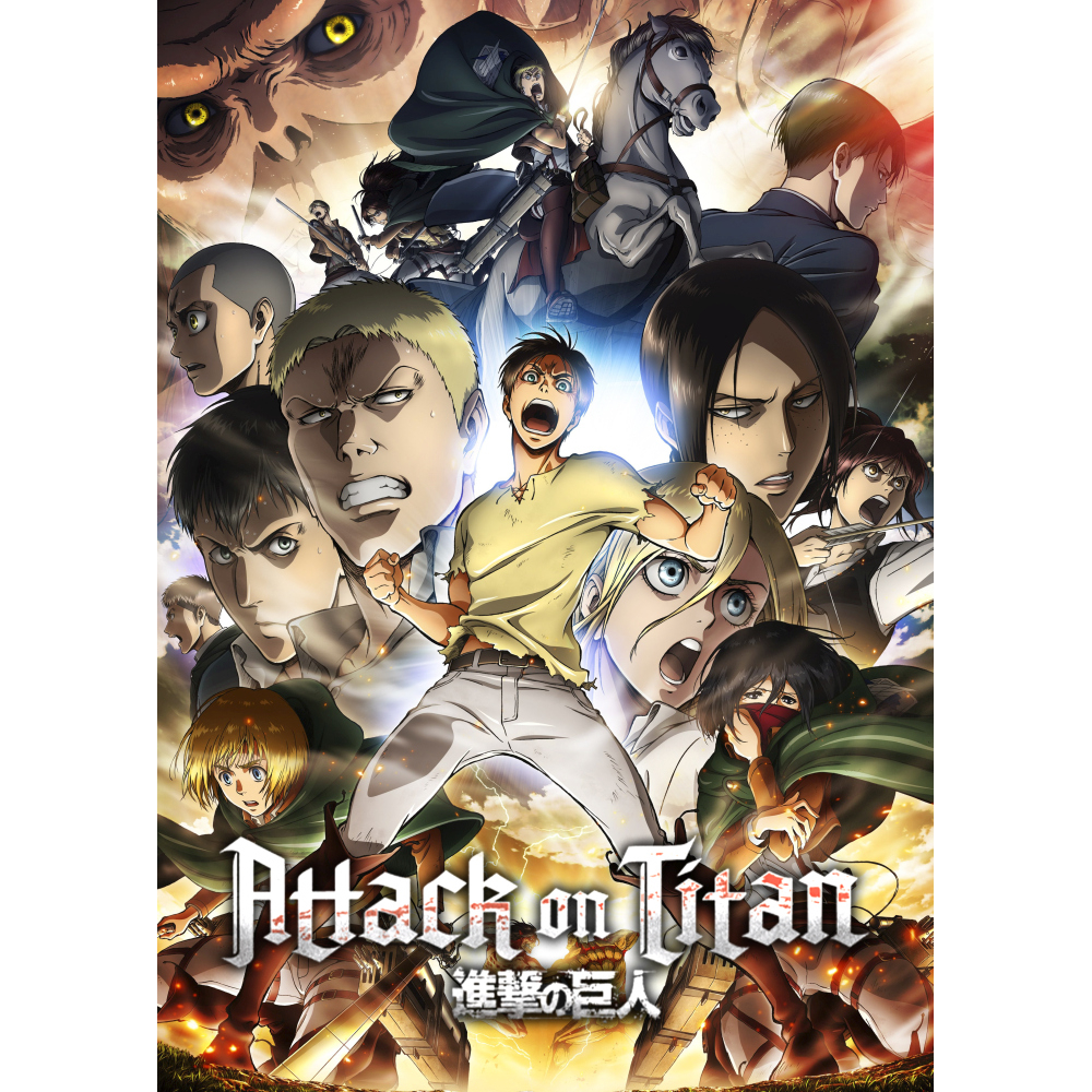 Плакат Attack On Titan (characters) Плакат Attack On Titan (characters)