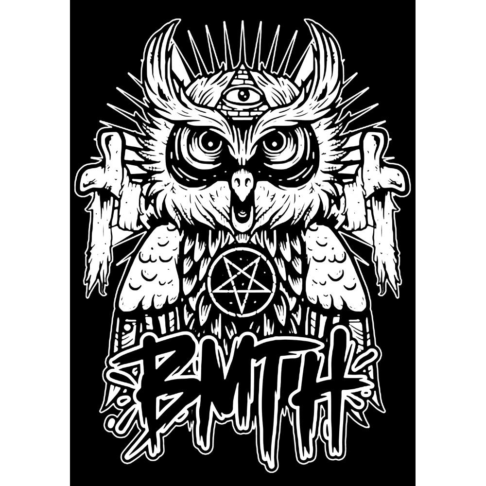 Плакат Bring Me The Horizon (Owl)