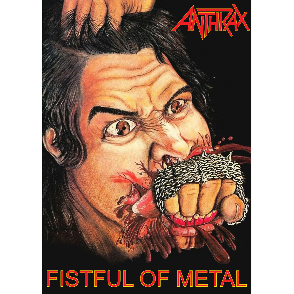 Плакат Anthrax (Fistful OF Metal)