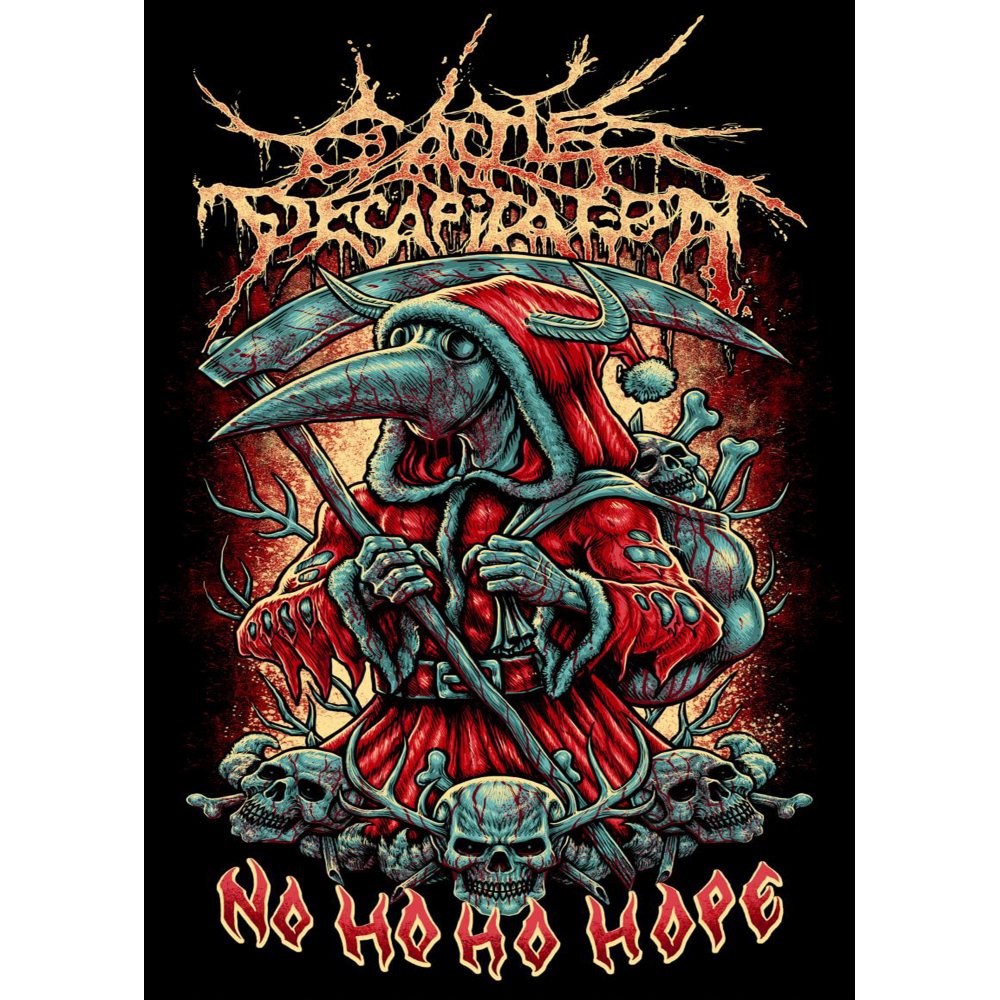 Плакат Cattle Decapitation (Ho Ho Ho Hope)